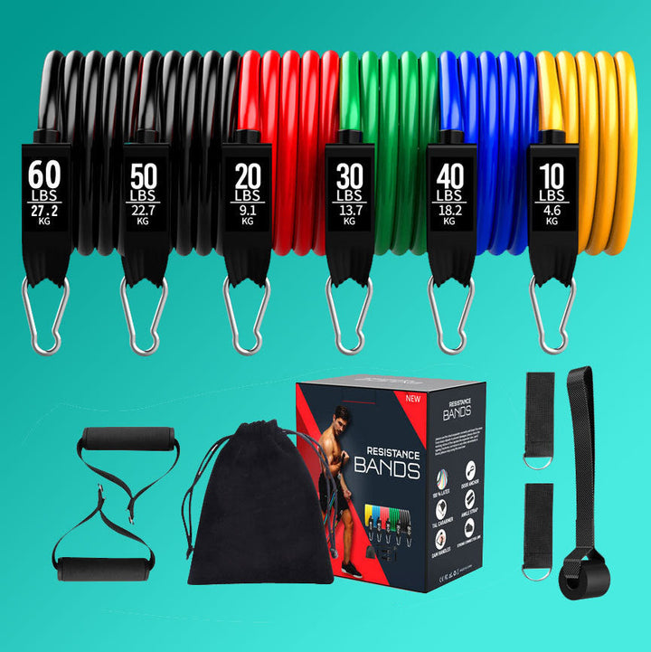 Unleash Your Potential with Latex Pull Rope Exercises Resistance Bands
