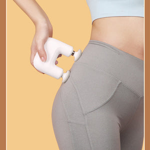 Experience Ultimate Relaxation with the Mute Double-headed Massage Gun