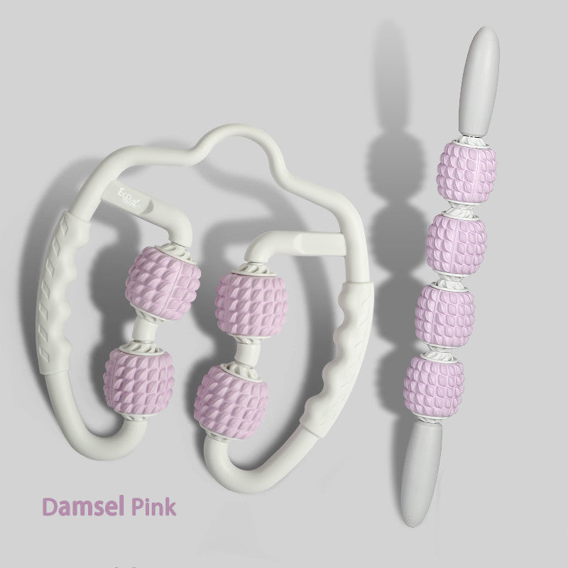 Apple-shaped Ring Multi-function Roller Foam Shaft
