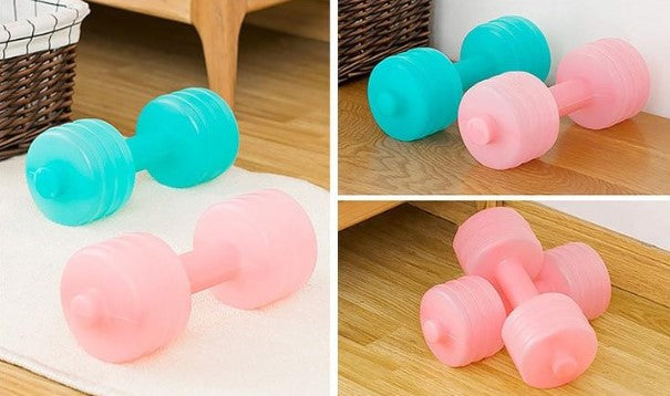 Plastic irrigation water injection body dumbbells