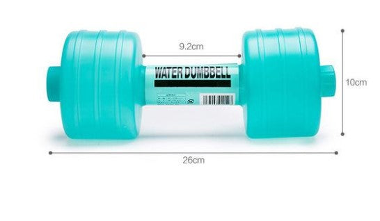 Plastic irrigation water injection body dumbbells