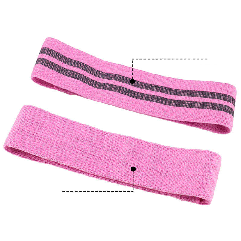 Fitness elastic buttocks resistance band