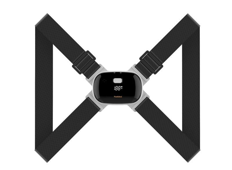 Smart hunchback correction belt