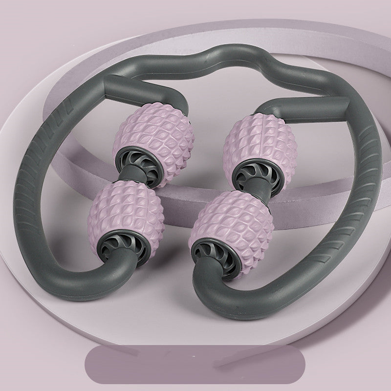 Apple-shaped Ring Multi-function Roller Foam Shaft