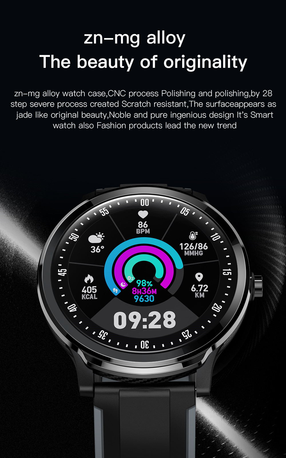 Smart watch SN80 fashion watch fitness tracker