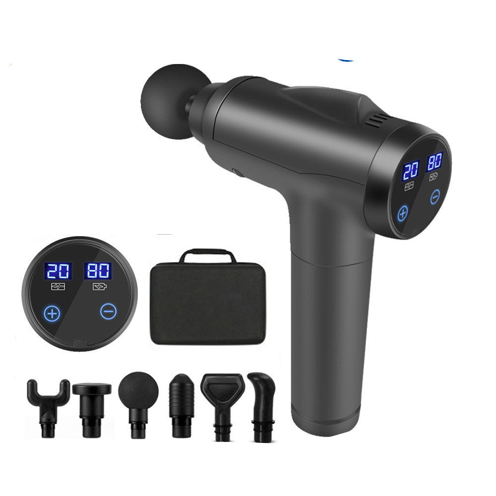 Brushless Silent Multi Screen Vibration Massage Gun