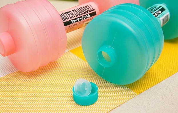 Plastic irrigation water injection body dumbbells