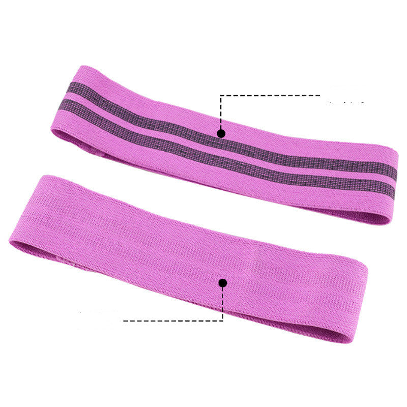 Fitness elastic buttocks resistance band