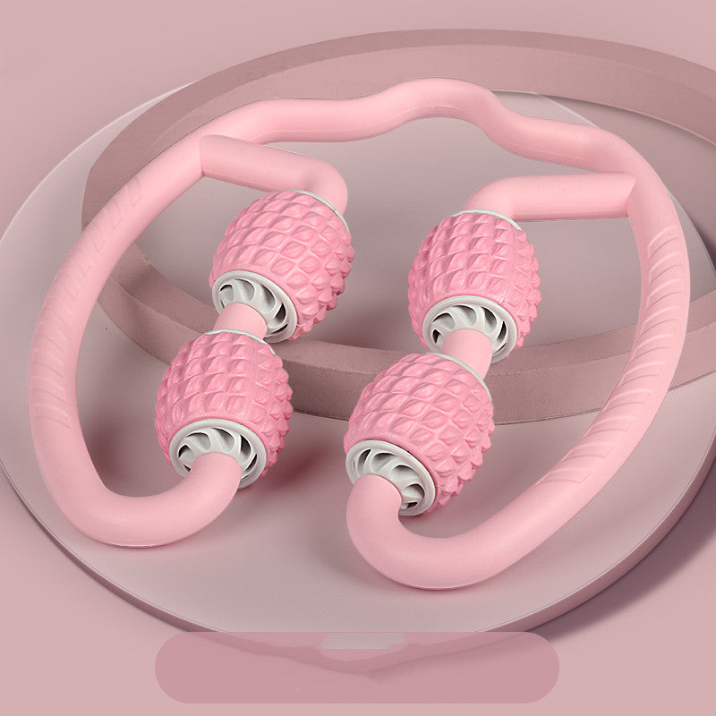 Apple-shaped Ring Multi-function Roller Foam Shaft