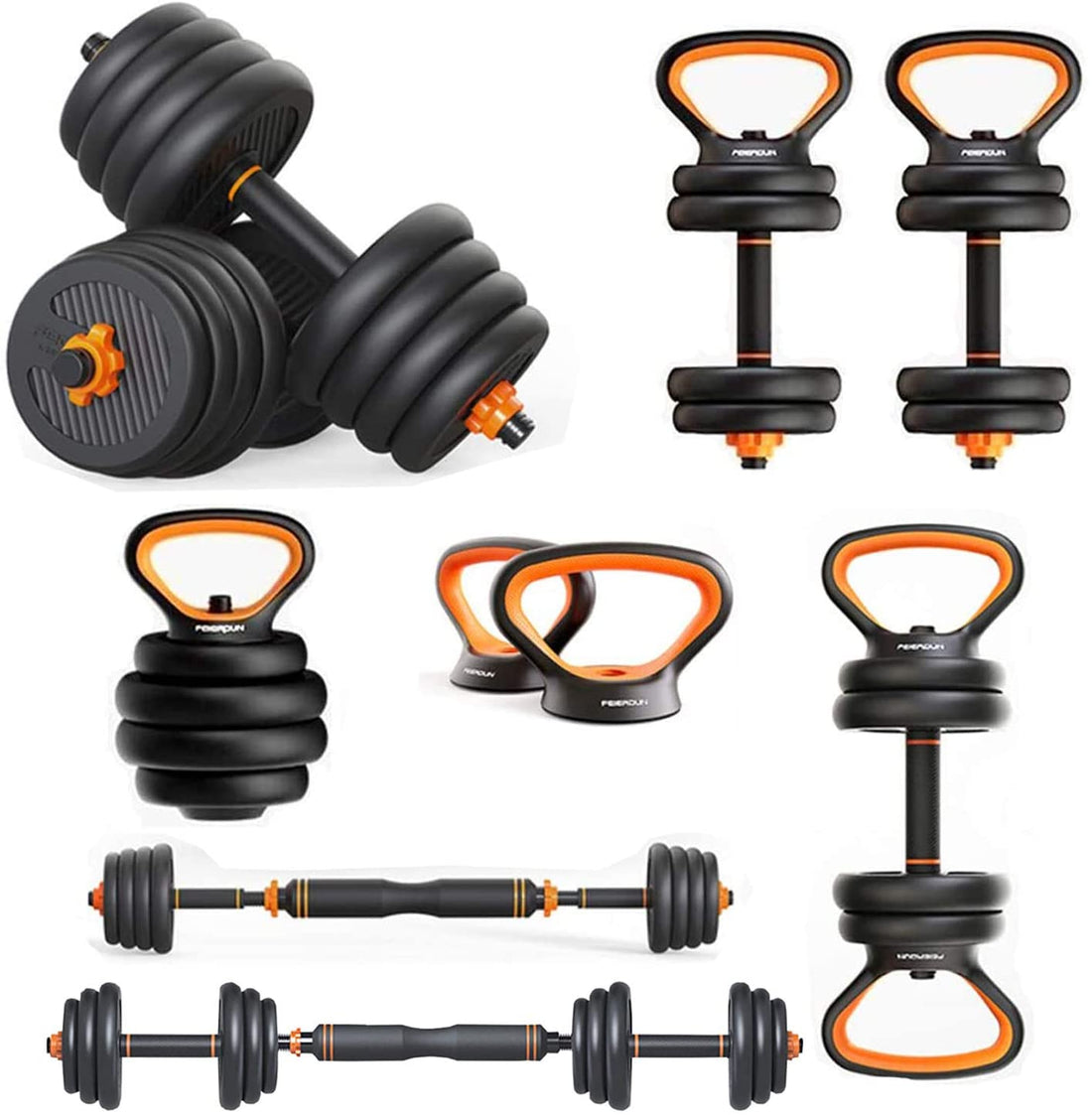 Multifunctional Combination Six In One Dumbbells