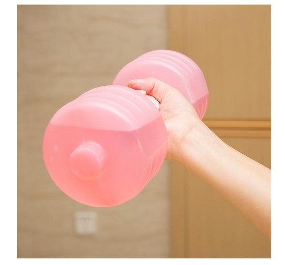 Plastic irrigation water injection body dumbbells