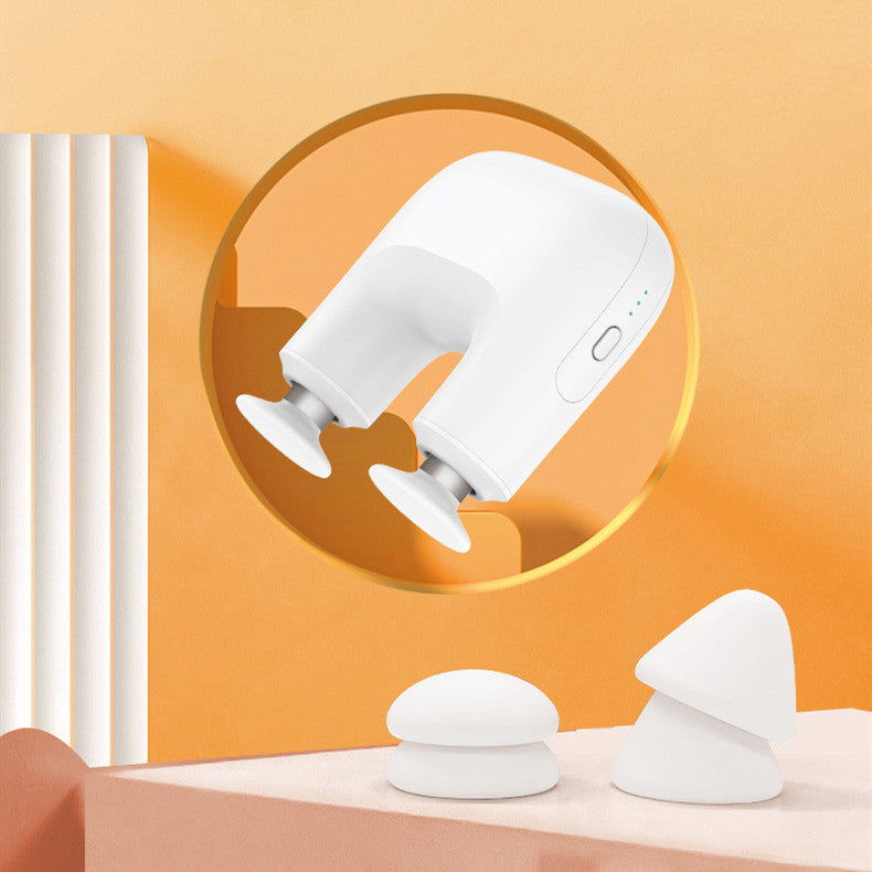 Mute Double-headed Massage Gun
