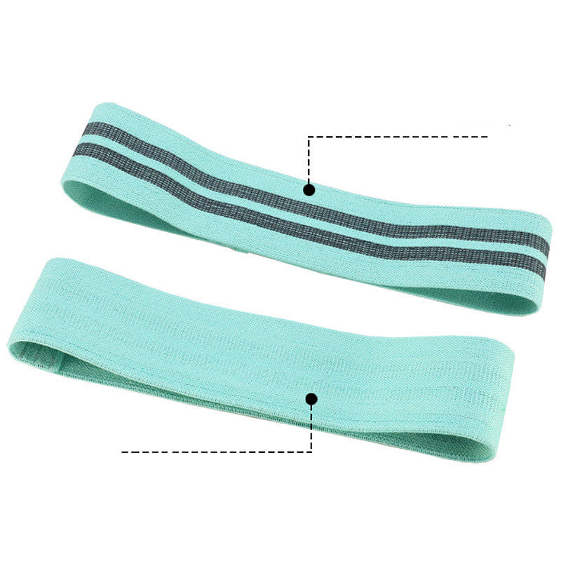 Fitness elastic buttocks resistance band