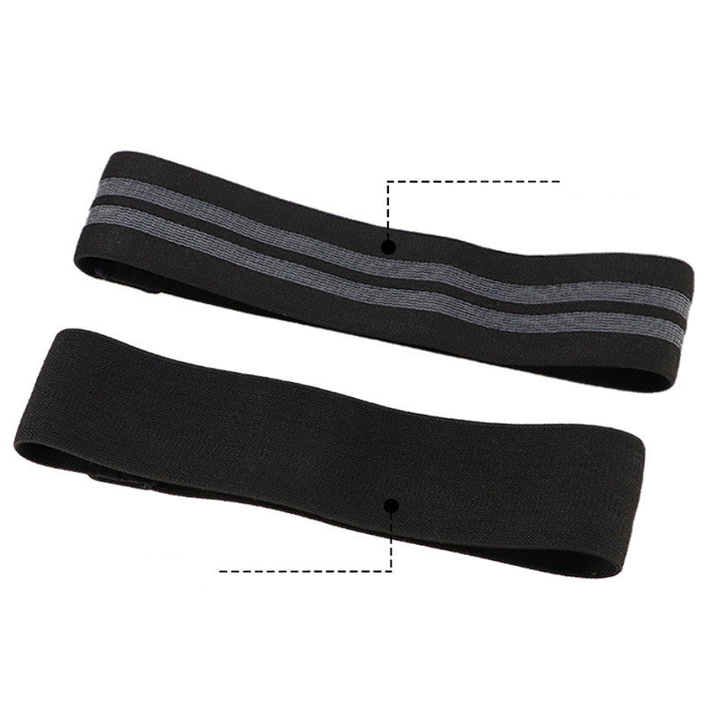 Fitness elastic buttocks resistance band
