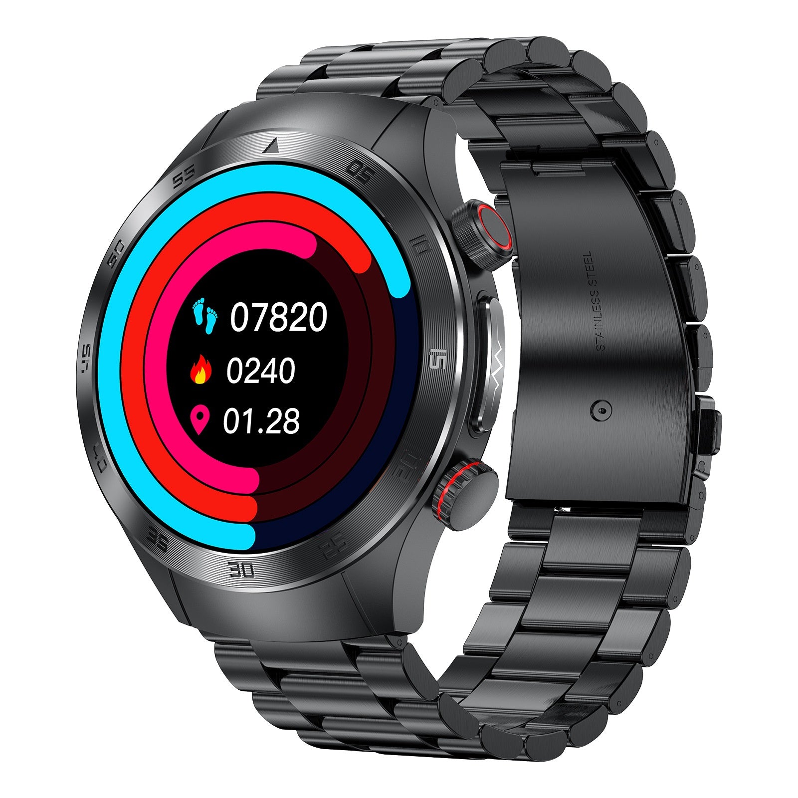 Laser ECG Blood Pressure Health Monitoring Watch