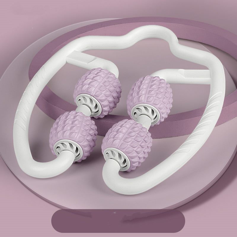 Apple-shaped Ring Multi-function Roller Foam Shaft