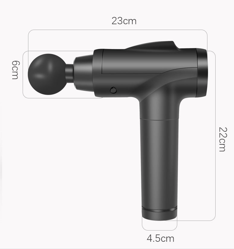 Brushless Silent Multi Screen Vibration Massage Gun