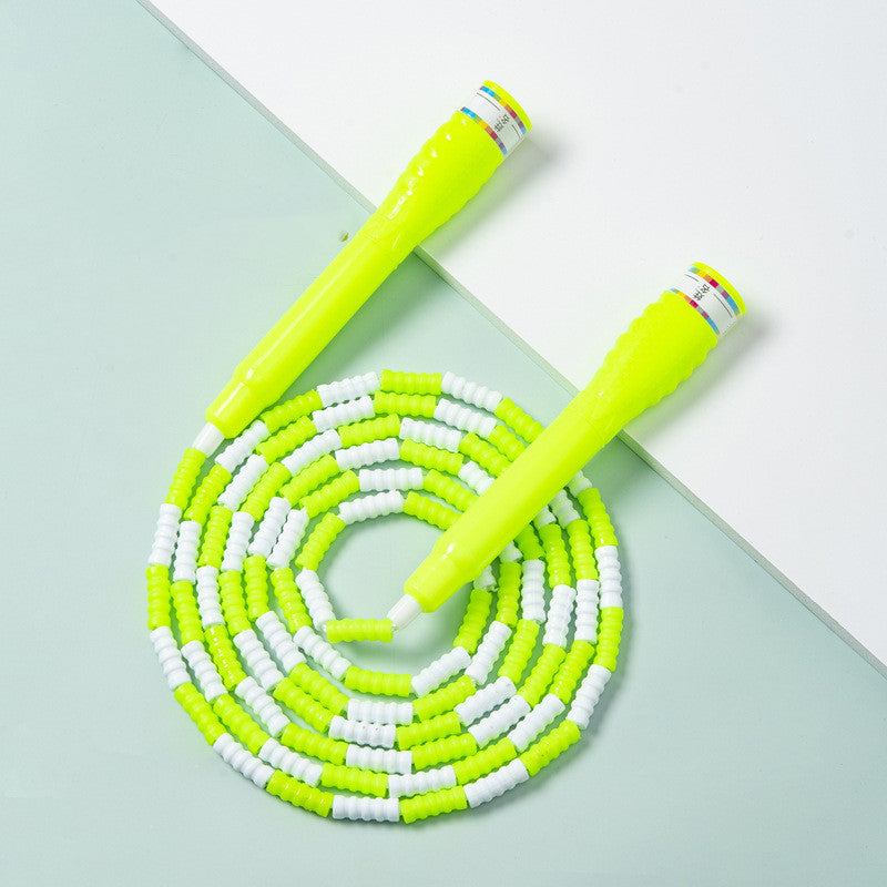 Fitness Students Adjust Rope Skipping