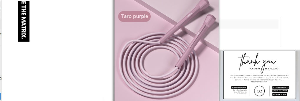 Sports Fitness Skipping Rope