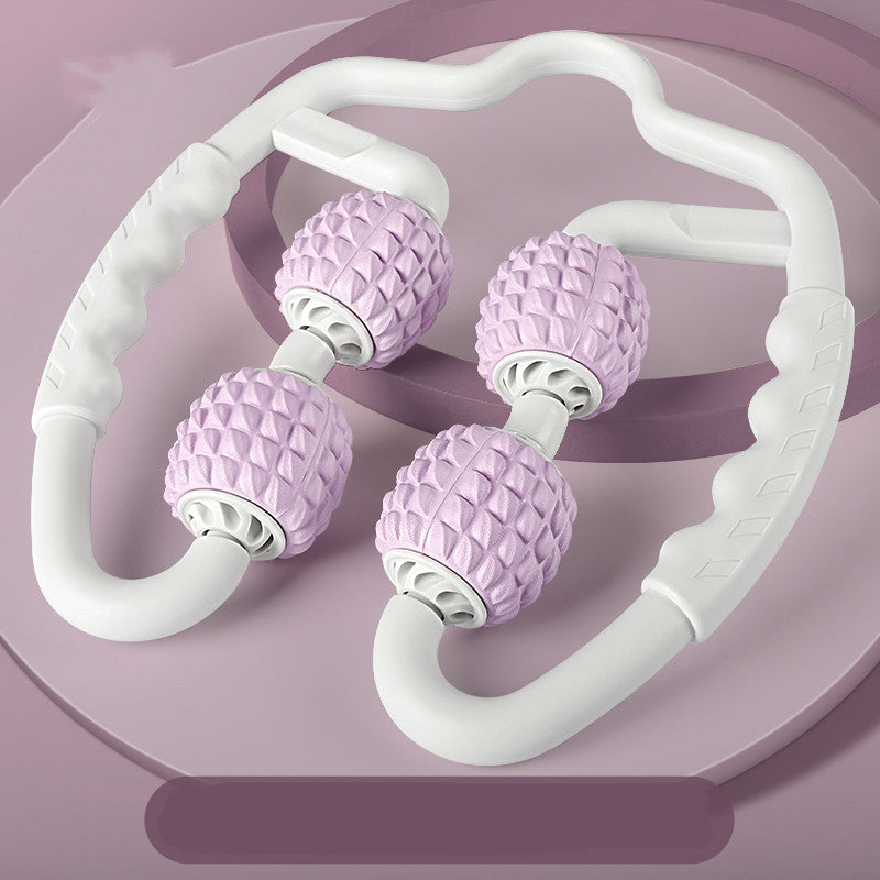 Apple-shaped Ring Multi-function Roller Foam Shaft