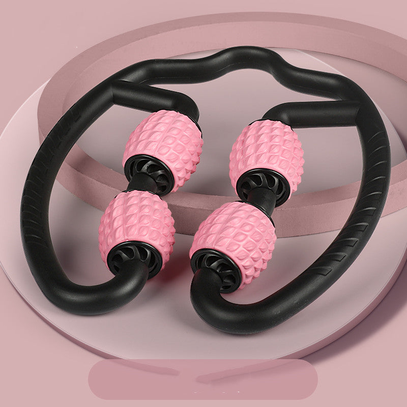 Apple-shaped Ring Multi-function Roller Foam Shaft